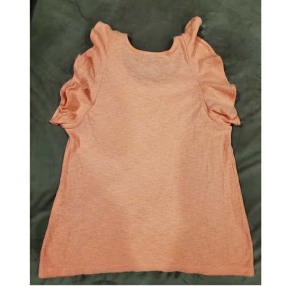 Madewell Texture & Thread Darcie Ruffle Tank SZ S - Picture 3 of 5